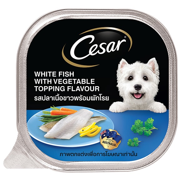 image Cesar%C2%AE%20White%20Fish%20with%20Vegetable%20Topping%20Flavour